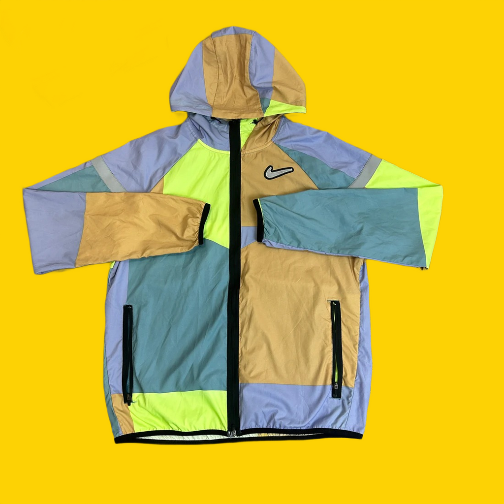 Meekz Wild Run Patchwork Windrunner