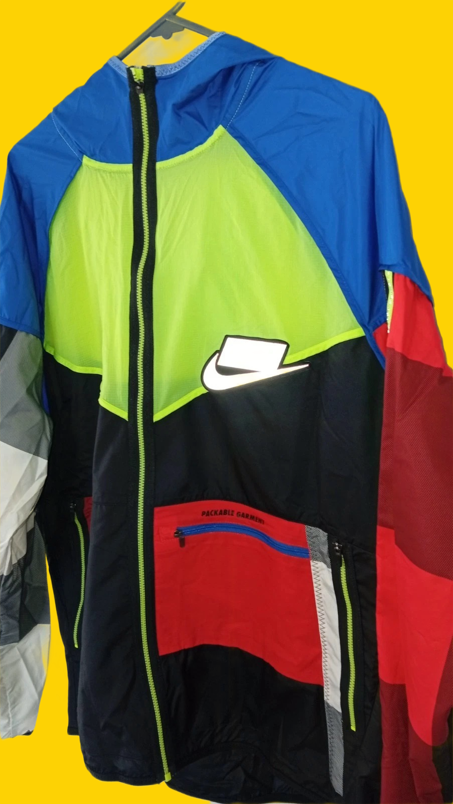 Meekz Wild Run Patchwork Windrunner